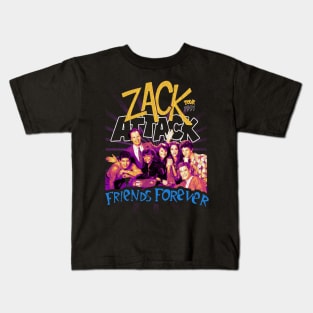 Zack Attack Friends Forever Kids T-Shirt